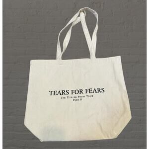 Tears for Fears The Tipping Point Tour 2023 Canvas Tote Bag Part II Memorabilia